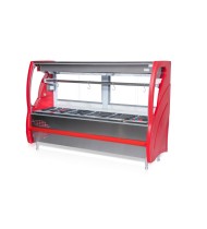 Balcão De Açougue Polar 1.50m Mod EECC 150 Vermelho