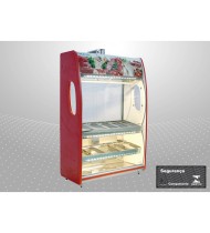 Balcão De Açougue Polo Frio Alta Premium 2.00m 2 Placas Com Bandejas