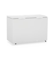 FREEZER HORIZONTAL 410L DUPLA AÇÃO GHBS-410 BR TAMPA CEGA 110V GELOPAR